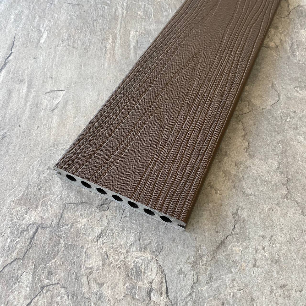 Доска для террас и фасадов EasyDecking Ко-Экструзия 145х21х4010 Каштан / Старый амбар
