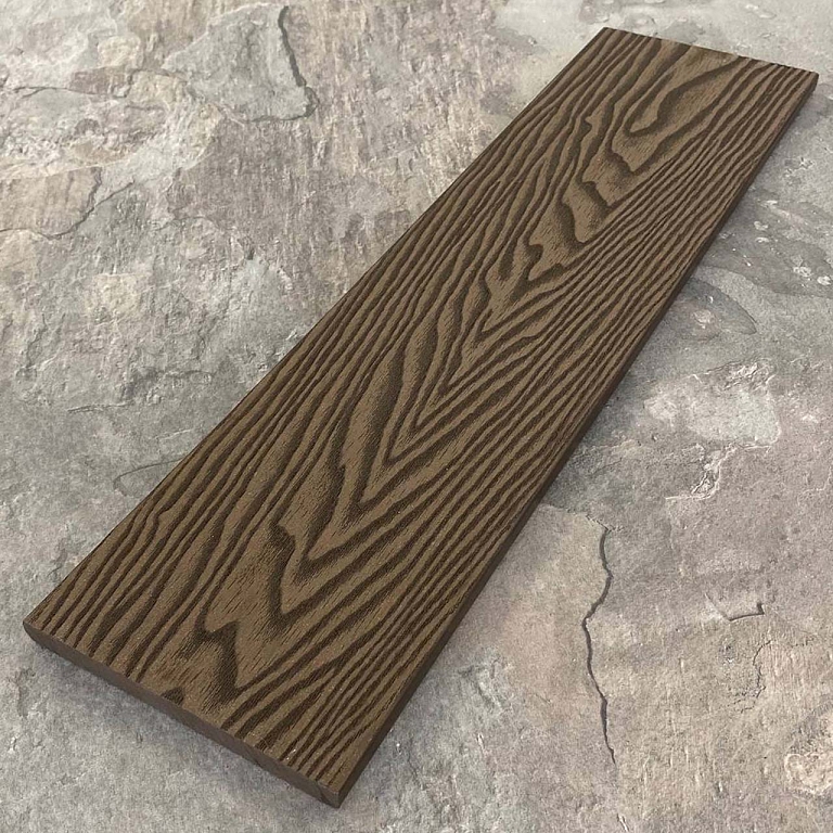 Заборная (универсальная) доска EasyDecking Вуд-Икс 131х11х4010 Венге 3D