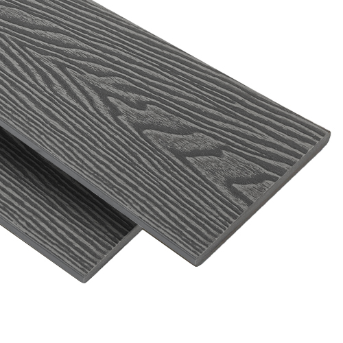Заборная (универсальная) доска EasyDecking Вуд-Икс 131х11х3010 Серый 3D