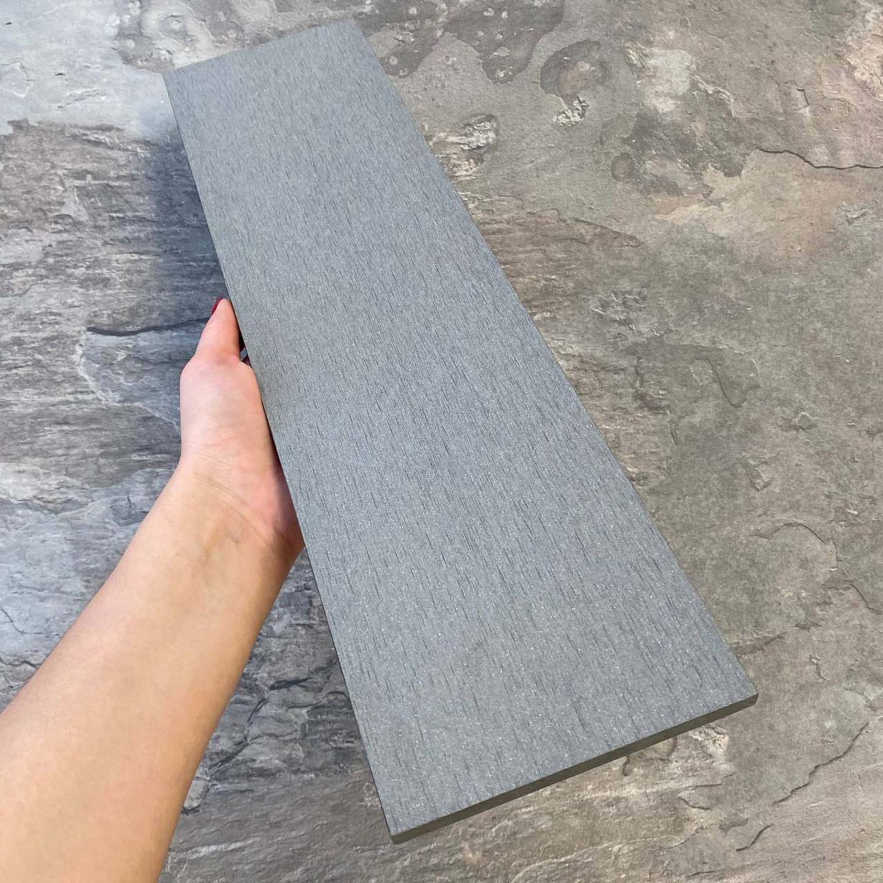 Заборная (универсальная) доска EasyDecking Вуд-Икс X 131х11х3010 Серый Шлифованная