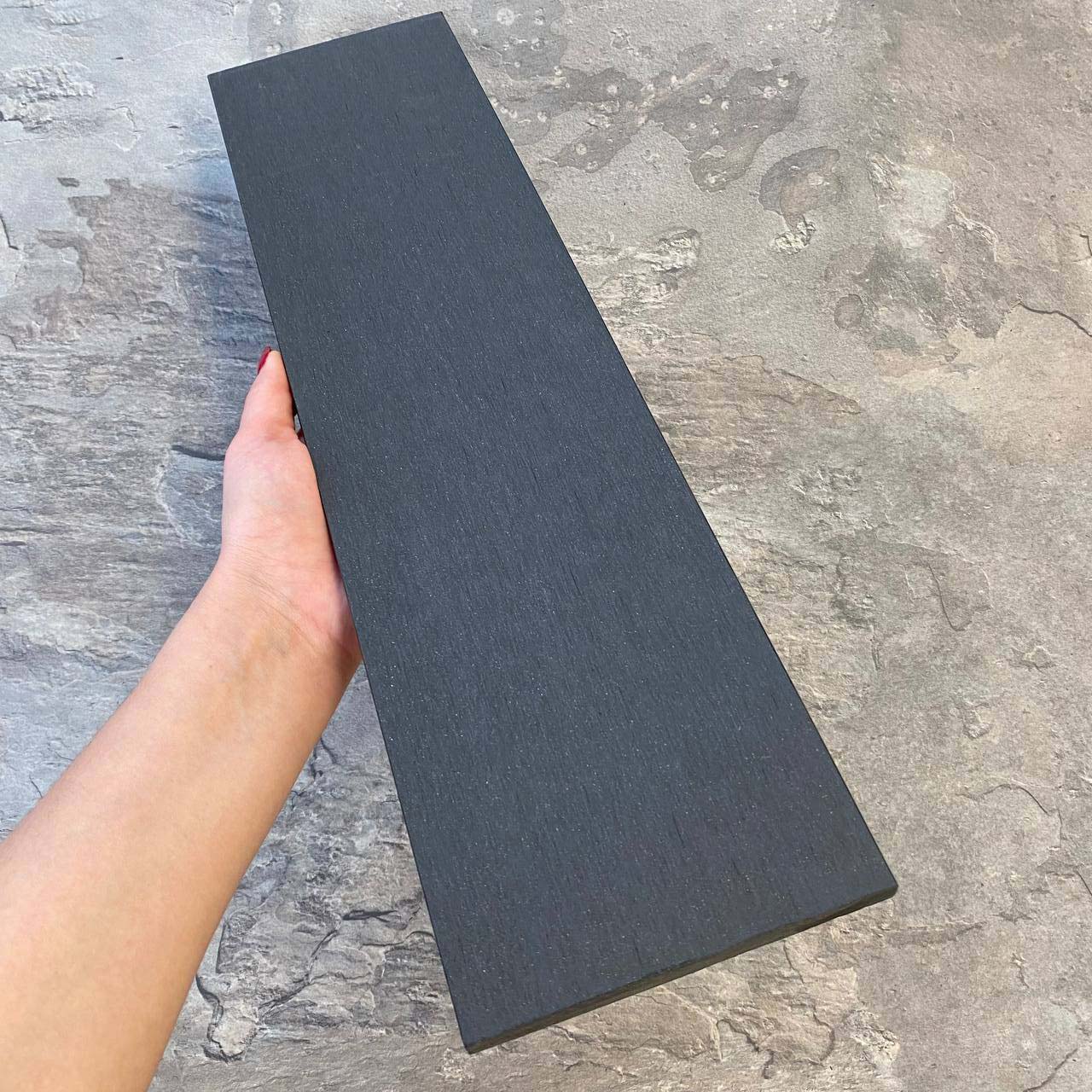 Заборная (универсальная) доска EasyDecking Вуд-Икс 131х11х3010 Черное дерево Шлифованная
