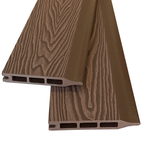 Заборная панель шип-паз EasyDecking Вуд-Икс 146х20х3010 Коричневый 3D