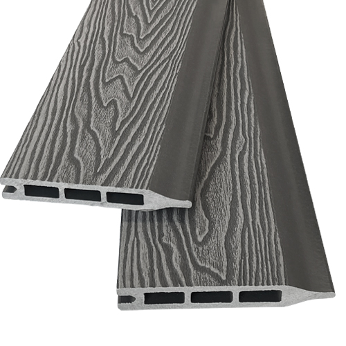 Заборная панель шип-паз EasyDecking Вуд-Икс 146х20х2210 Серый 3D