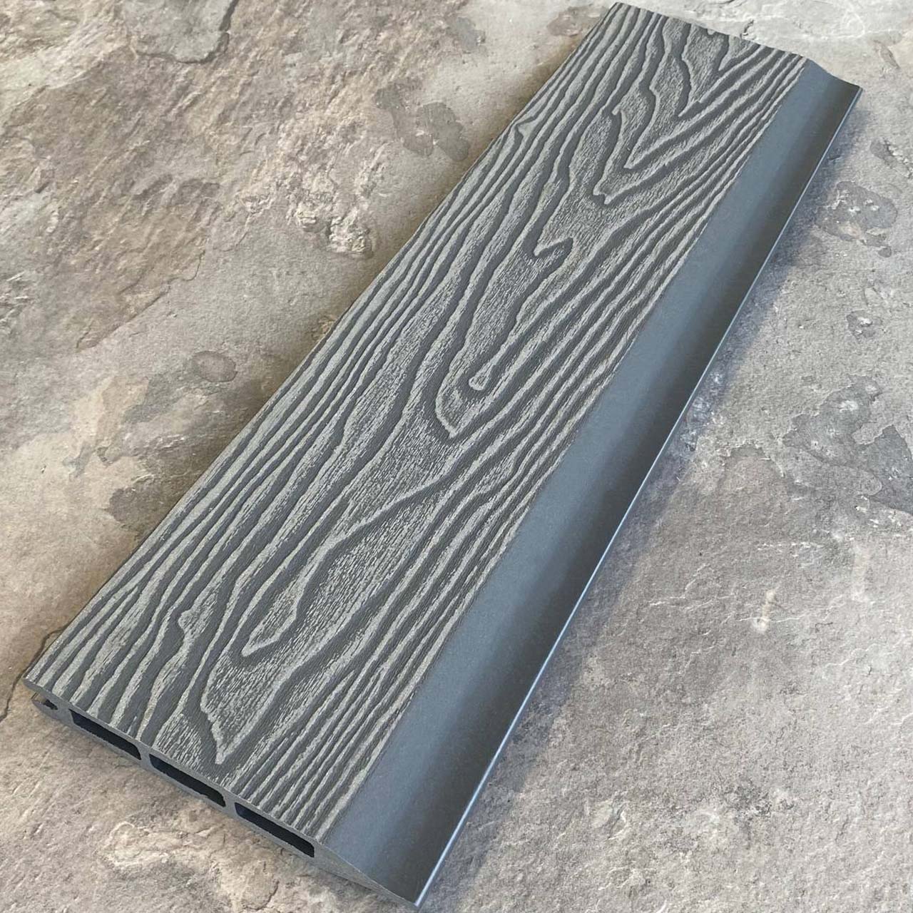 Заборная панель шип-паз EasyDecking Вуд-Икс 146х20х3010 Серый 3D