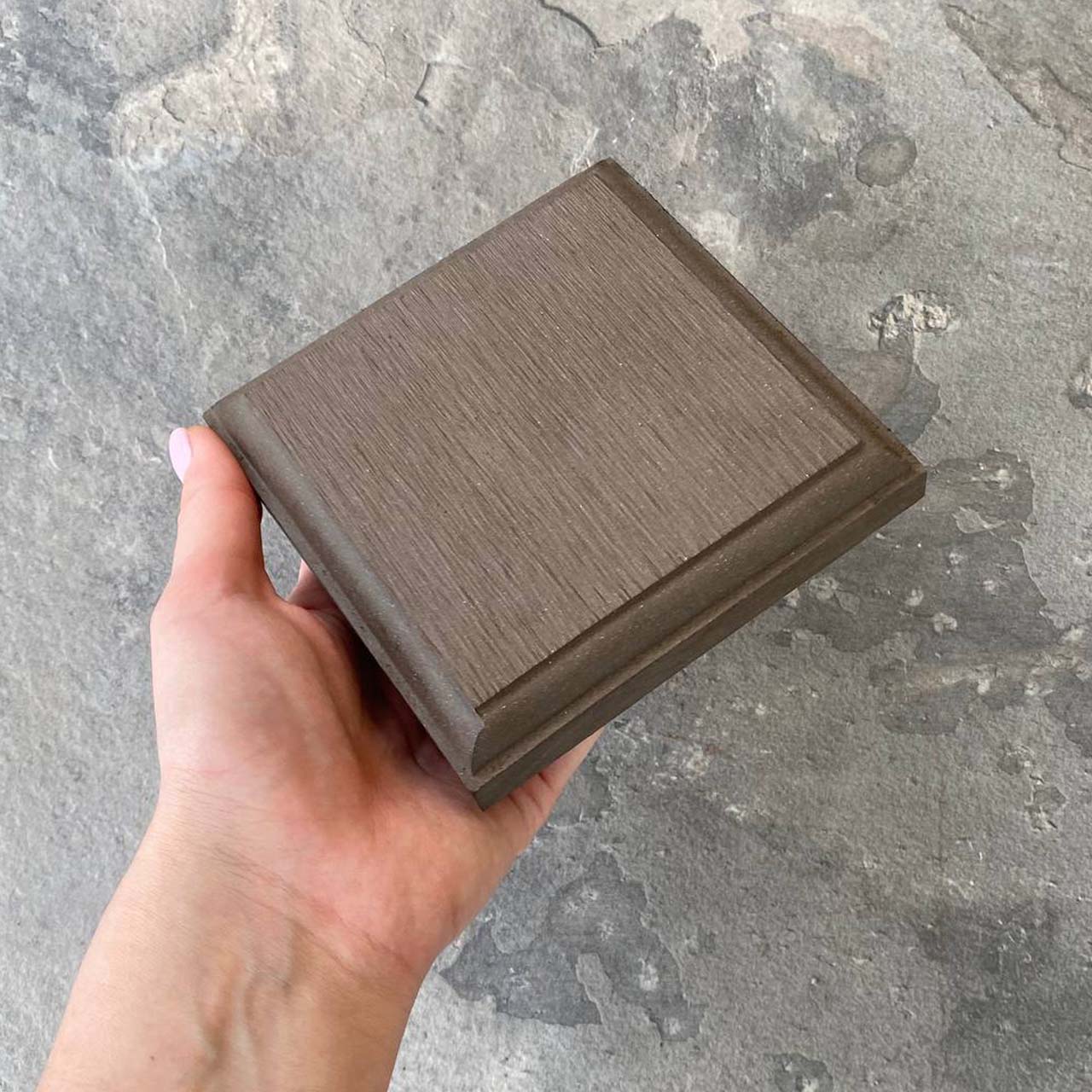 Крышка столба EasyDecking Вуд-Икс 125х125 Венге