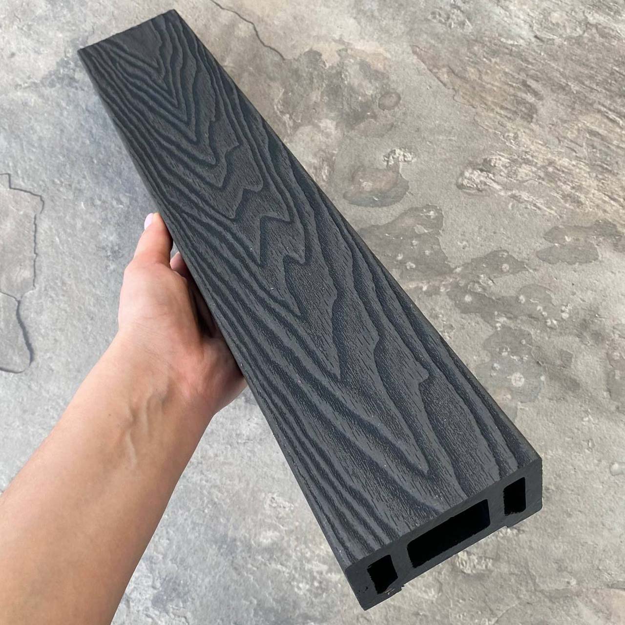 Перила EasyDecking Вуд-Икс  90х45х3010 Черное дерево
