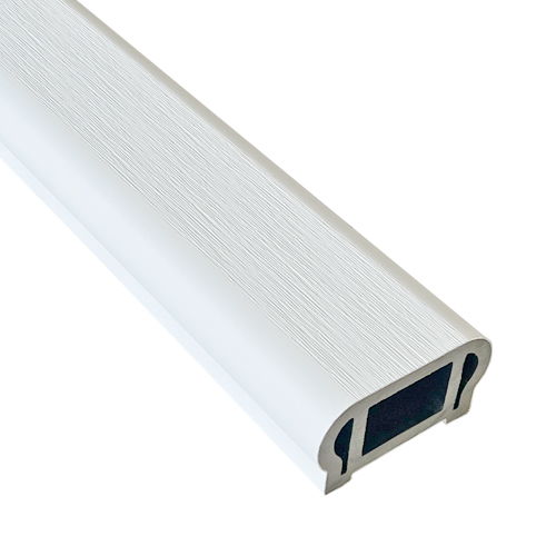 Перила фигурные EasyDecking Ко-Экструзия 95x50x3010 Белый
