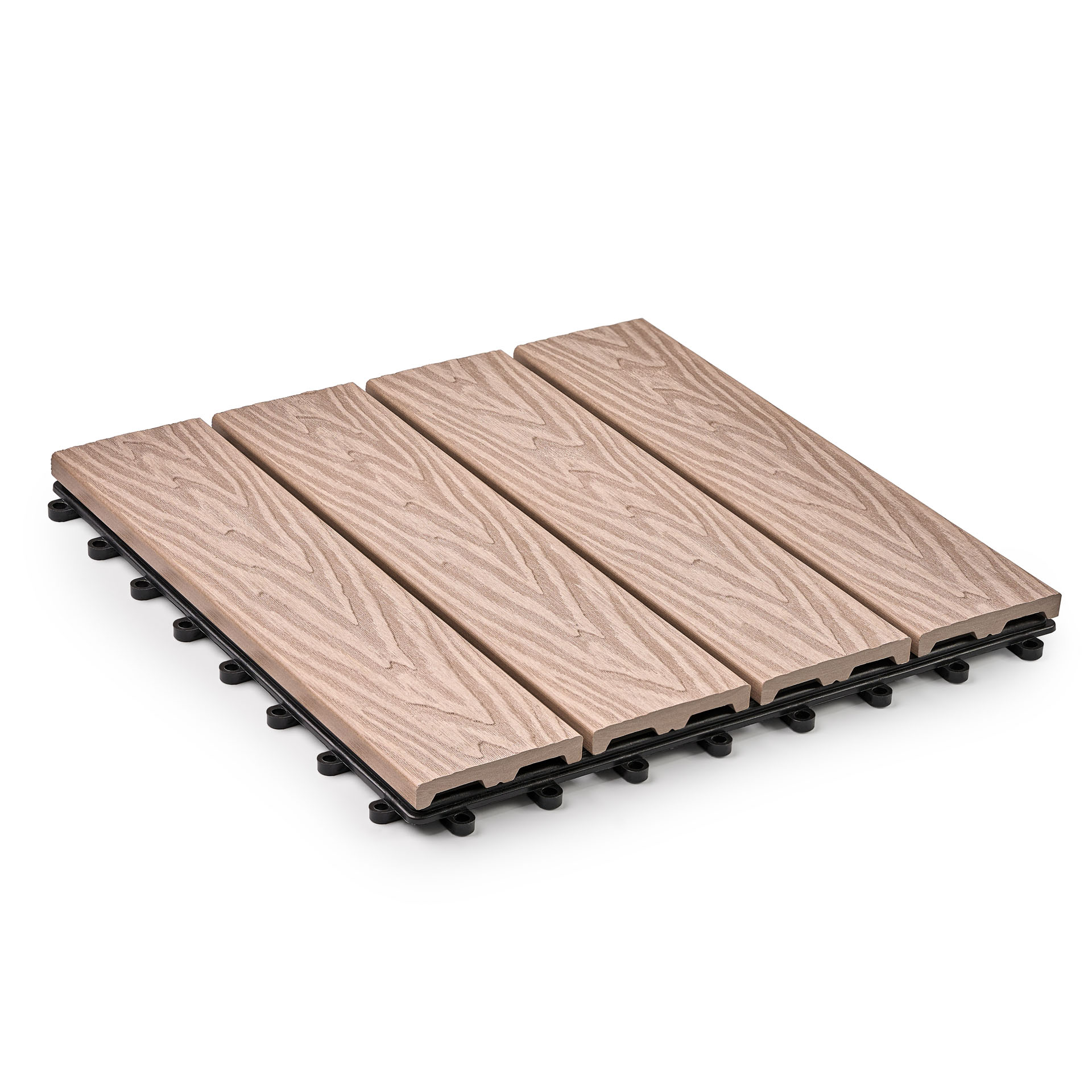 Садовая плитка EasyDecking 300х300х21 Бежевый (в 1 уп. - 11 шт., 1 м2)