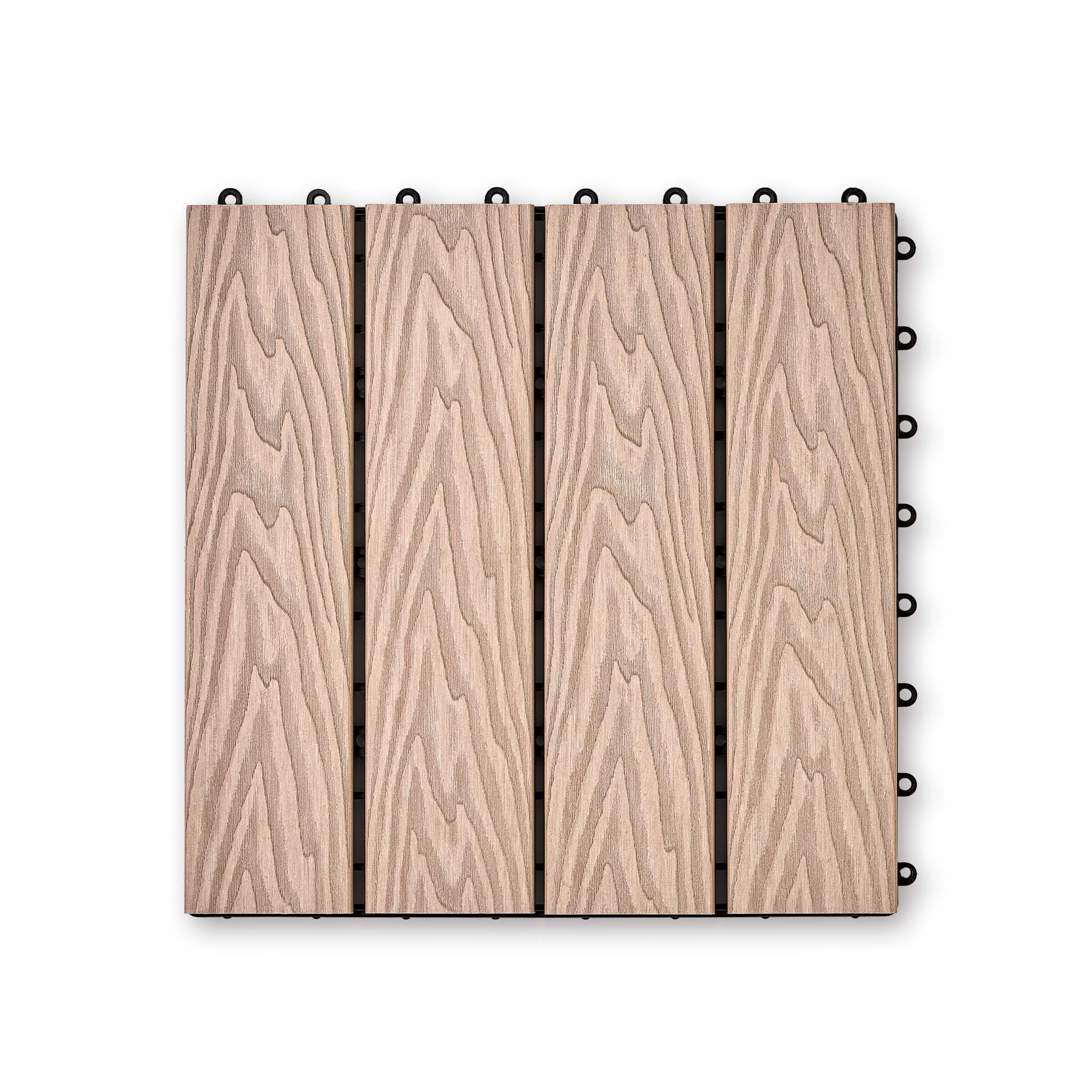 Садовая плитка EasyDecking 300х300х21 Бежевый (в 1 уп. - 11 шт., 1 м2)