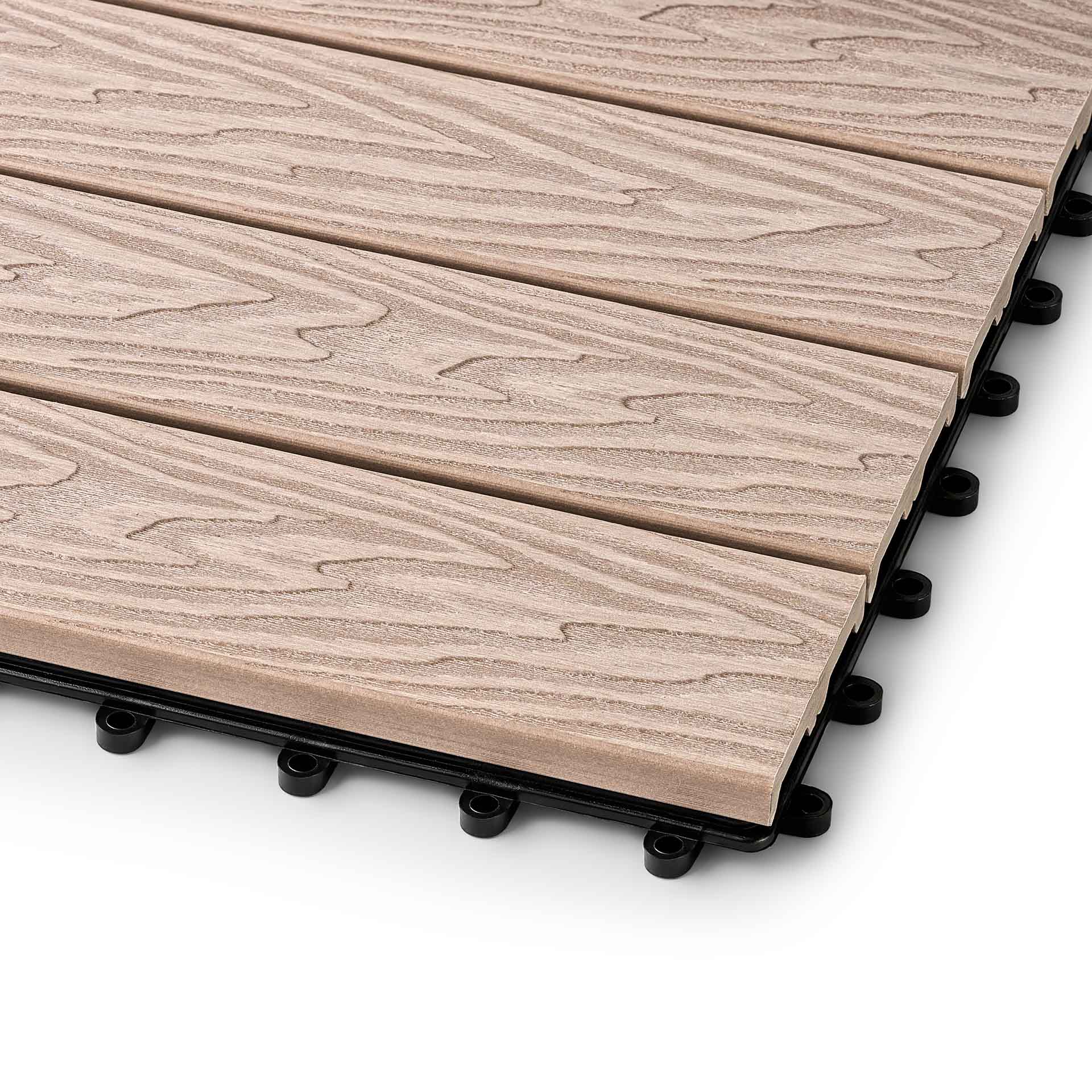 Садовая плитка EasyDecking 300х300х21 Бежевый (в 1 уп. - 11 шт., 1 м2)