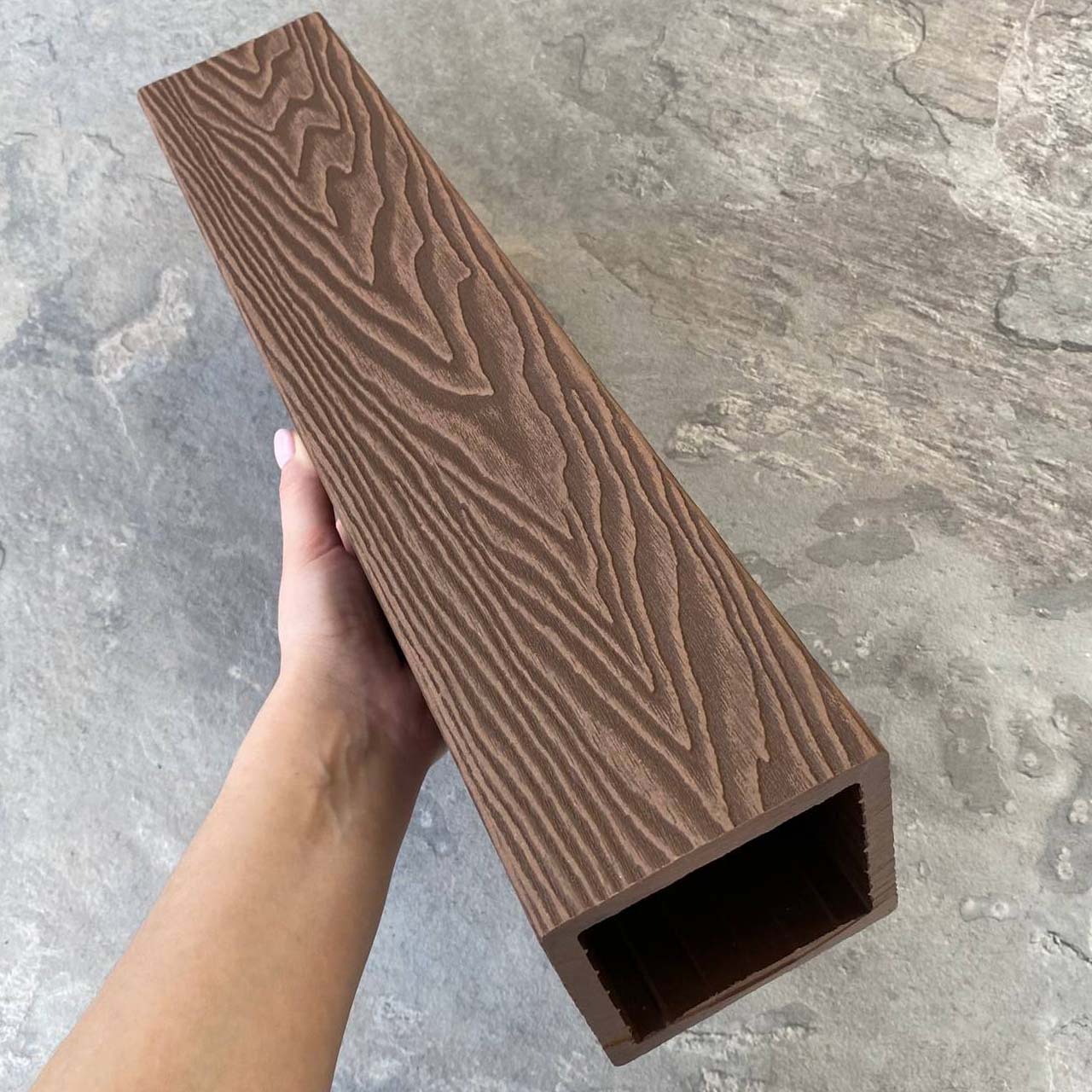 Столб EasyDecking Вуд-Икс 100х100х3010 Коричневый