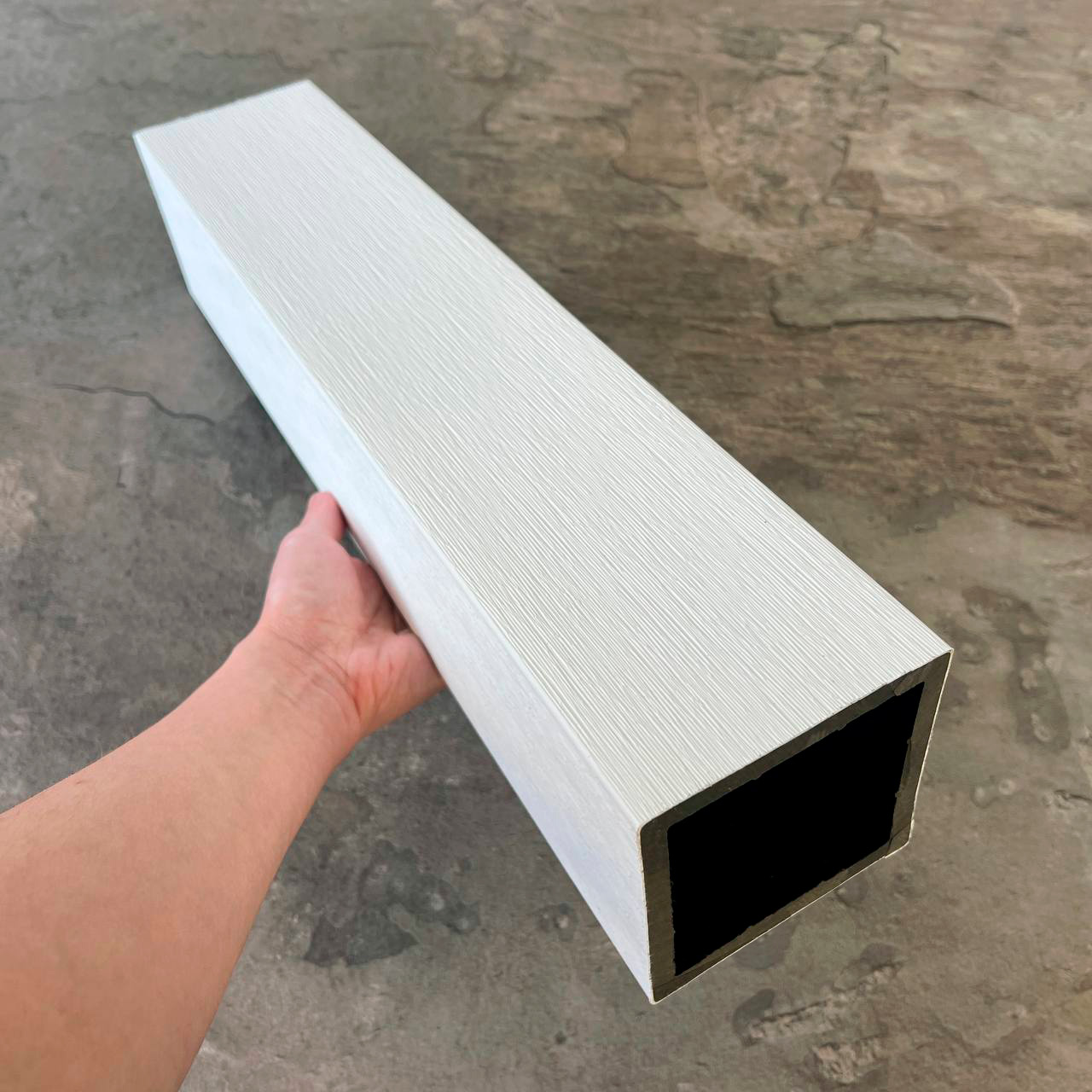 Столб EasyDecking Ко-Экструзия 100x100x3010 Белый