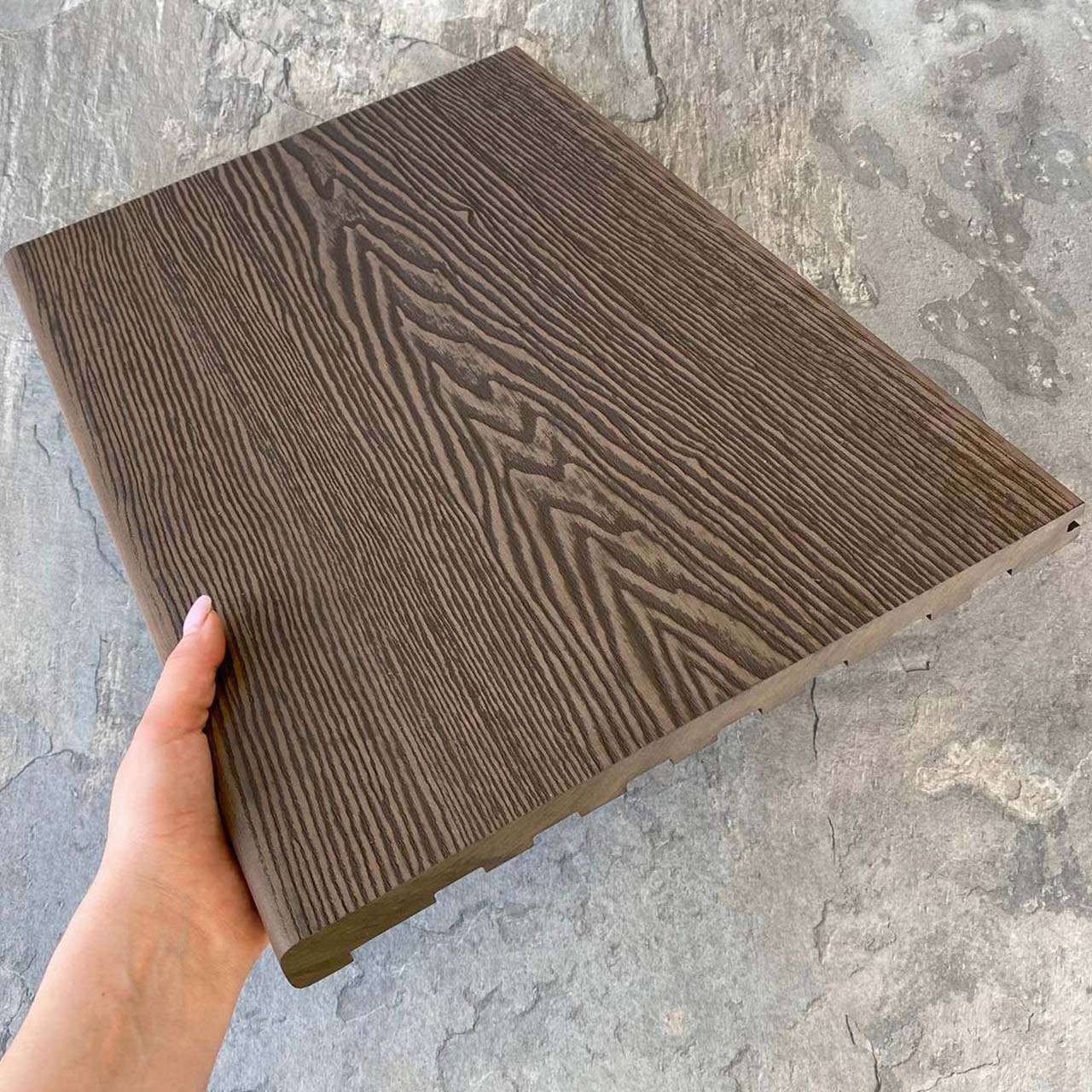 Ступень EasyDecking Вуд-Икс 348х22х4010 Венге 3Д
