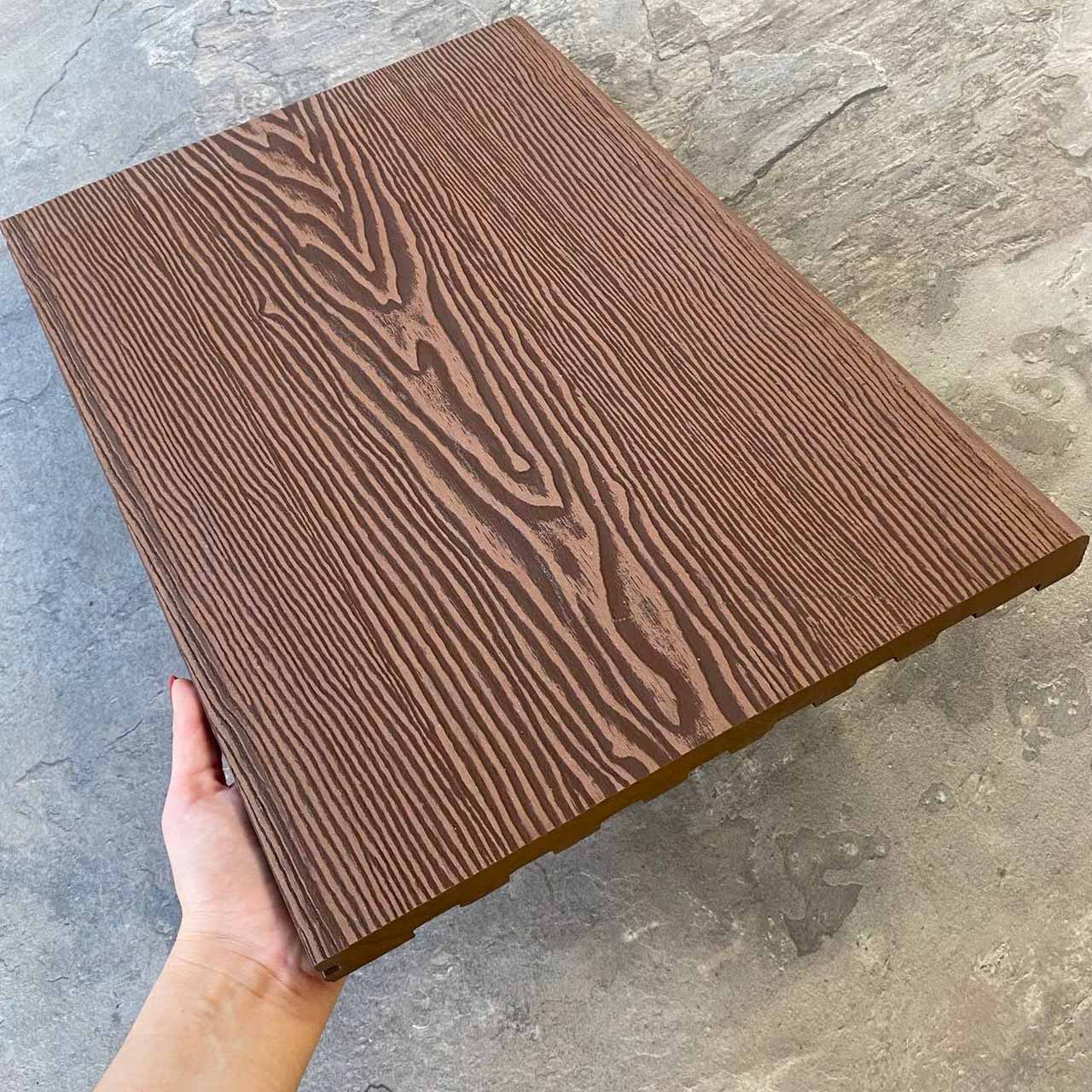 Ступень EasyDecking Вуд-Икс 348х22х4010 Коричневый 3Д