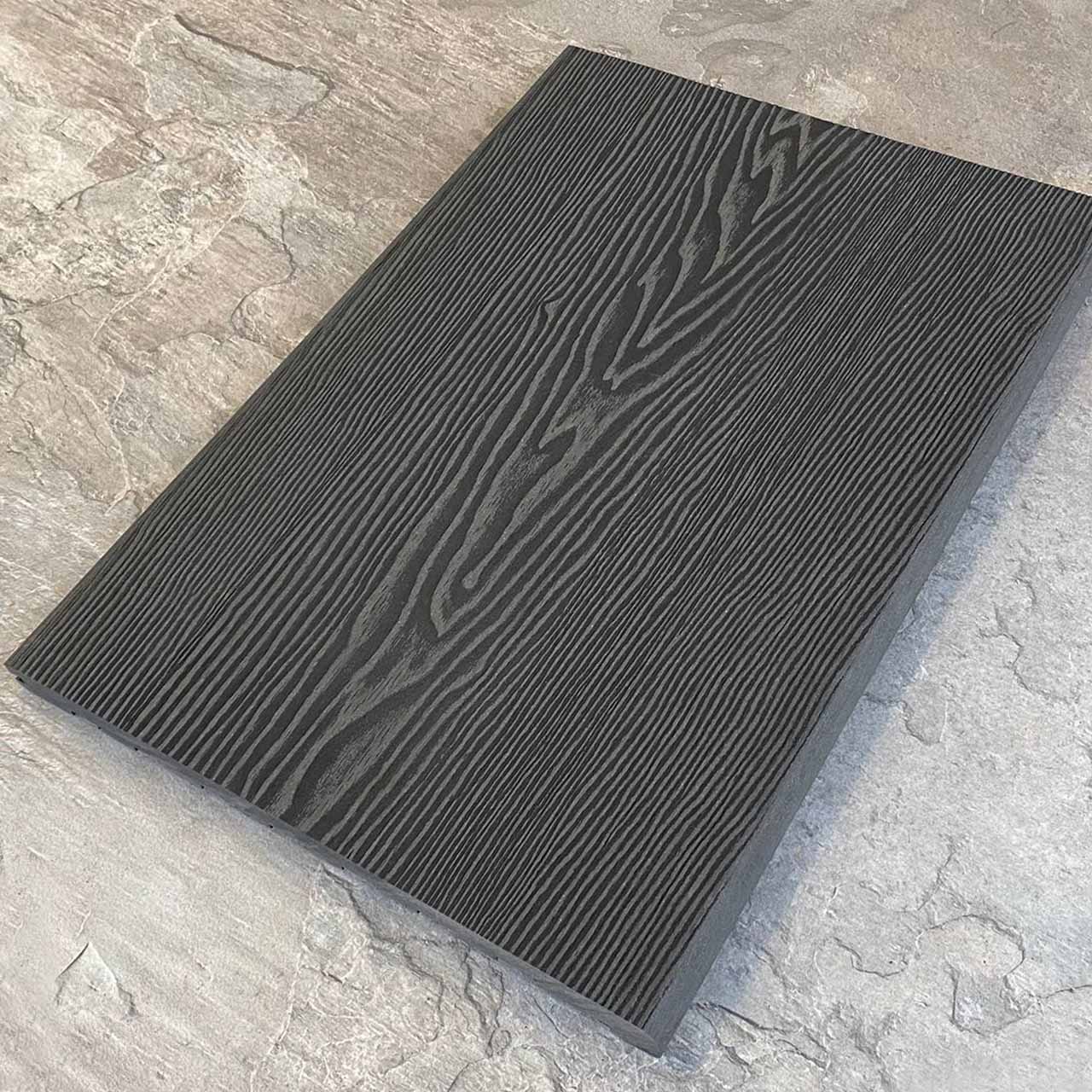 Ступень EasyDecking Вуд-Икс 348х22х3010 Черное дерево 3Д