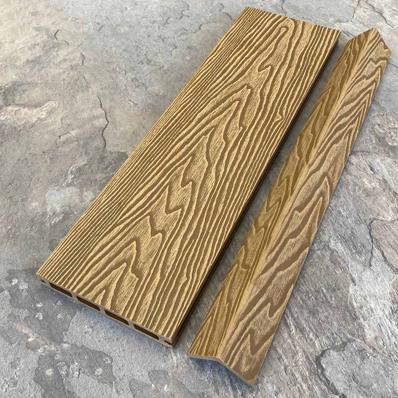 Террасная доска EasyDecking Вуд-Икс 146х23х4010 Дуб
