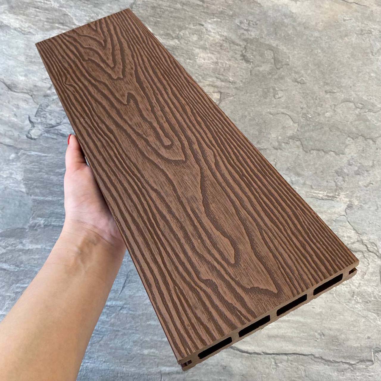 Террасная доска EasyDecking Вуд-Икс 146х23х4010 Коричневый