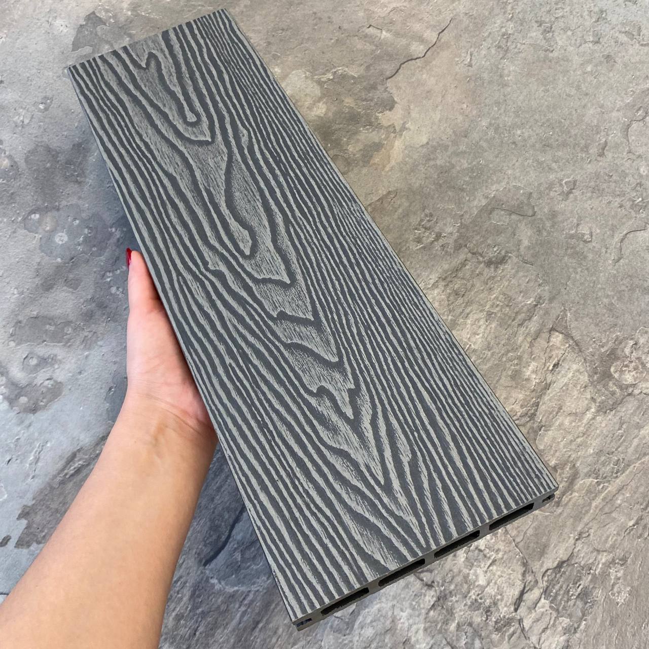 Террасная доска EasyDecking Вуд-Икс 146х23х4010 Серый