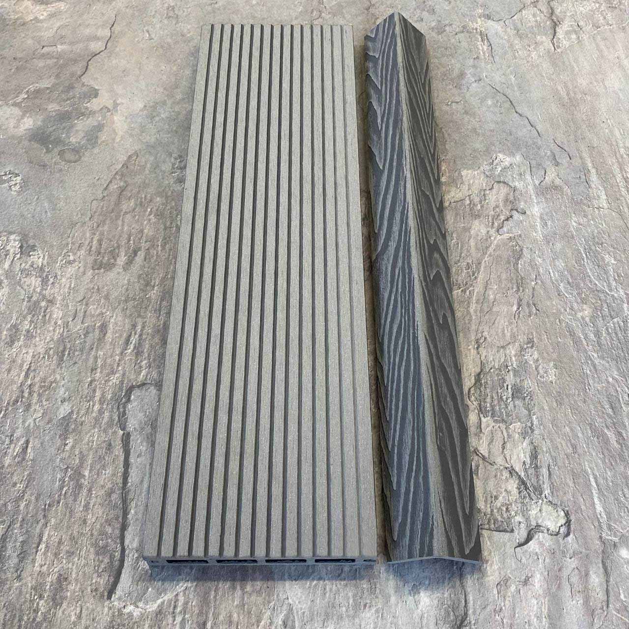 Террасная доска EasyDecking Вуд-Икс 146х23х4010 Серый