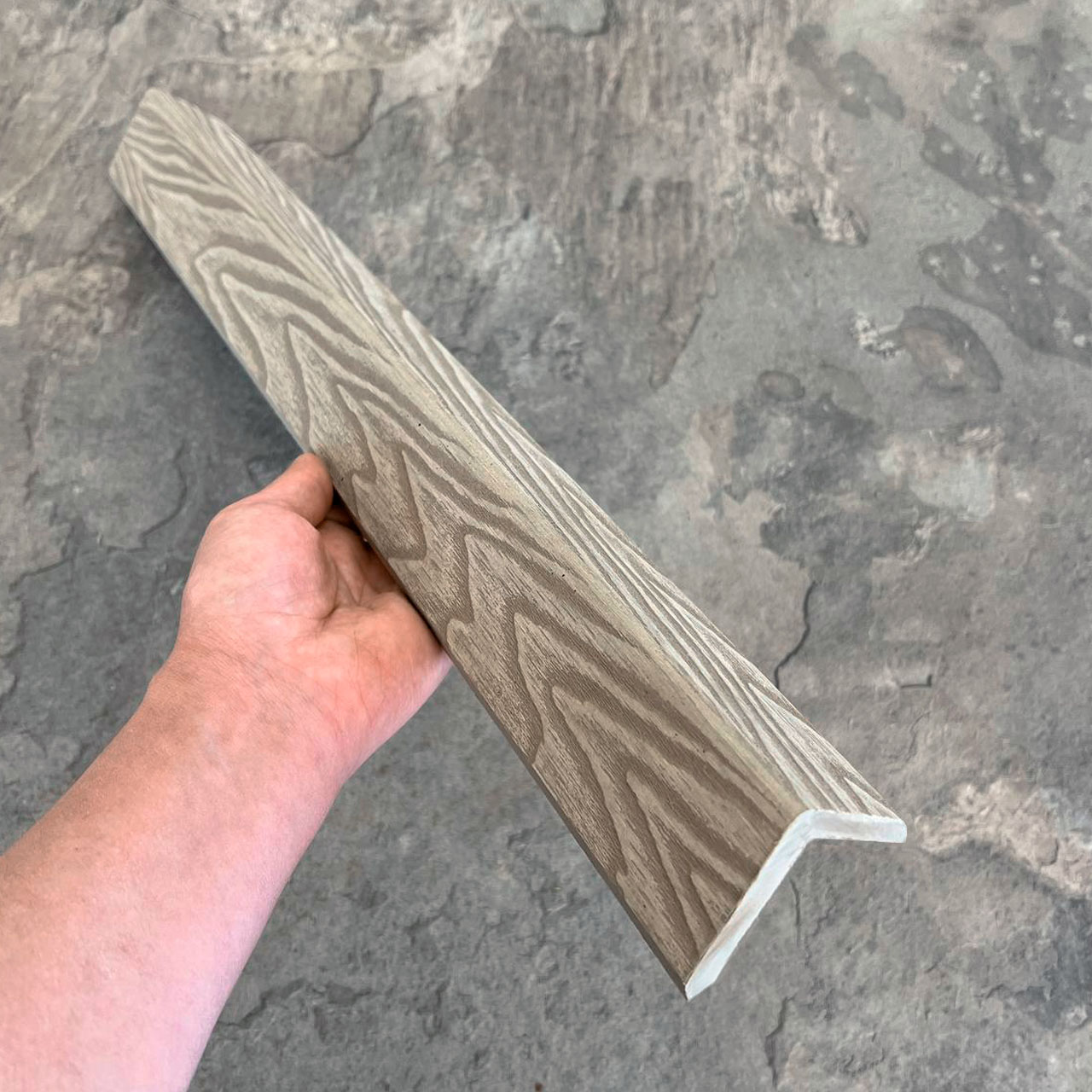 Угол EasyDecking Вуд-Икс 50х50х3010 Бежевый 3Д