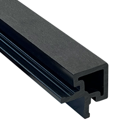 Угол для реечной панели EasyDecking Вуд-Икс 50х50х3010 Черное дерево