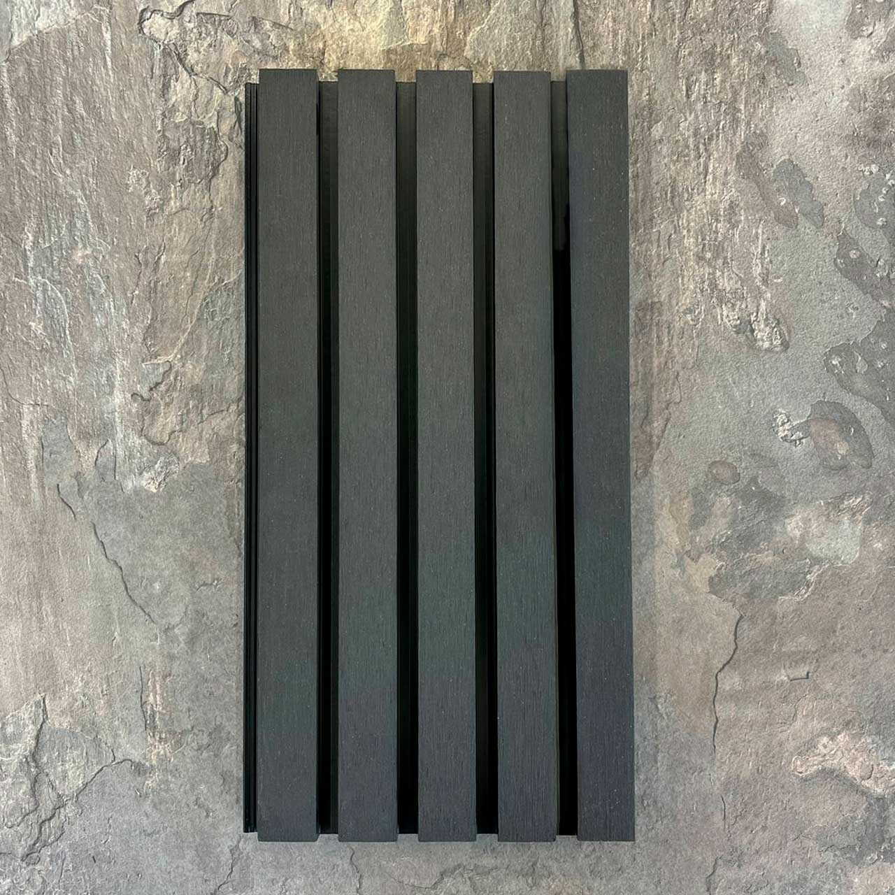 Угол для реечной панели EasyDecking Вуд-Икс 50х50х3010 Черное дерево