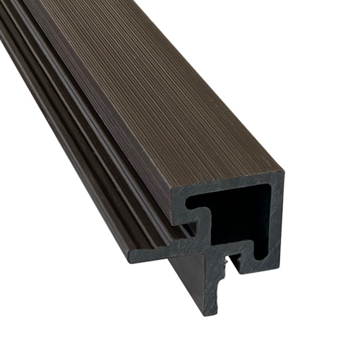 Угол для реечной панели EasyDecking Ко-Экструзия 50х50х4010 Каштан