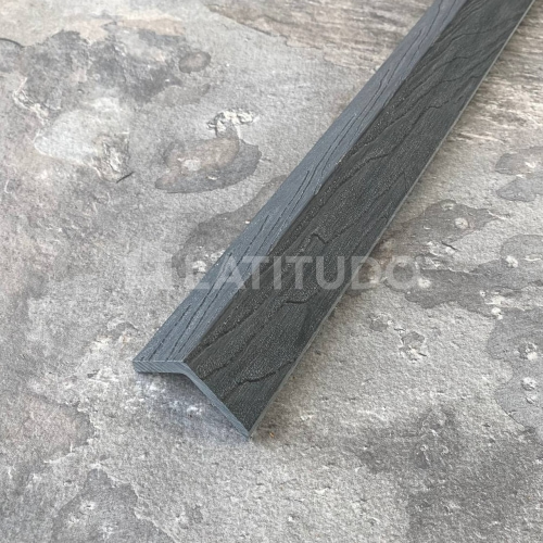 Уголок EasyDecking Вуд-Икс 45х45х3010 Серый Микс