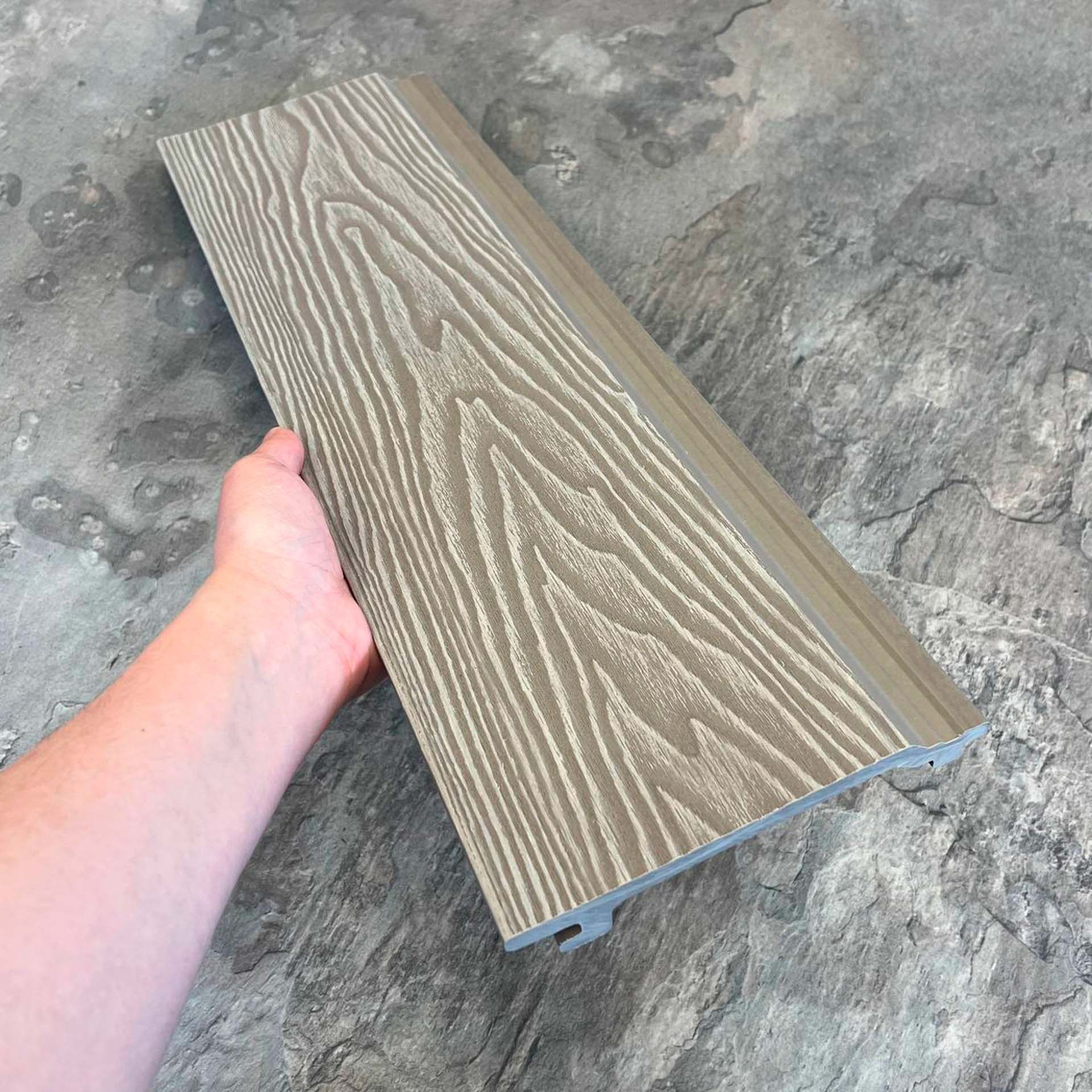 Фасадная панель EasyDecking Вуд-Икс 156х21х3010 Бежевый 3D