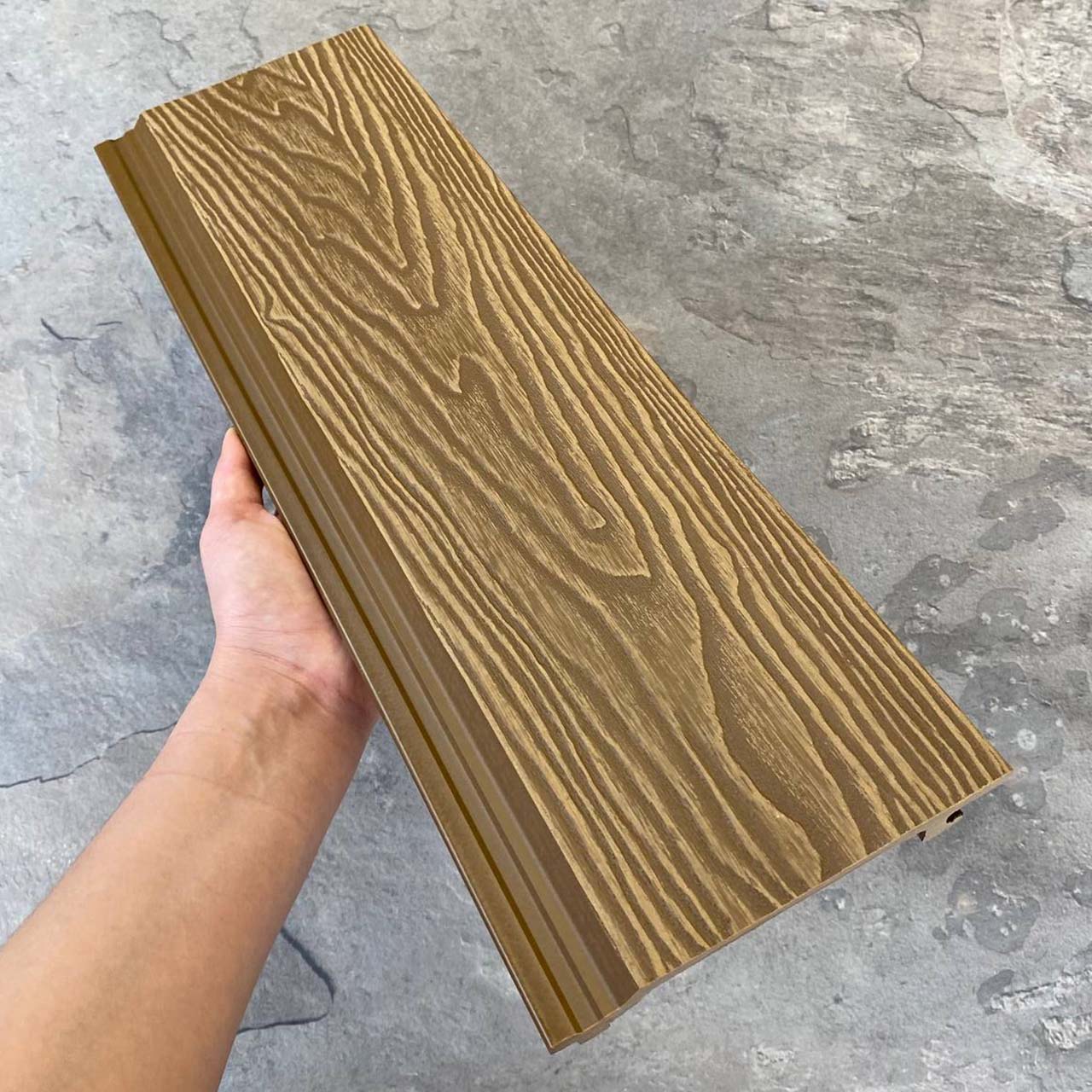 Фасадная панель EasyDecking Вуд-Икс 156х21х3010 Дуб 3D