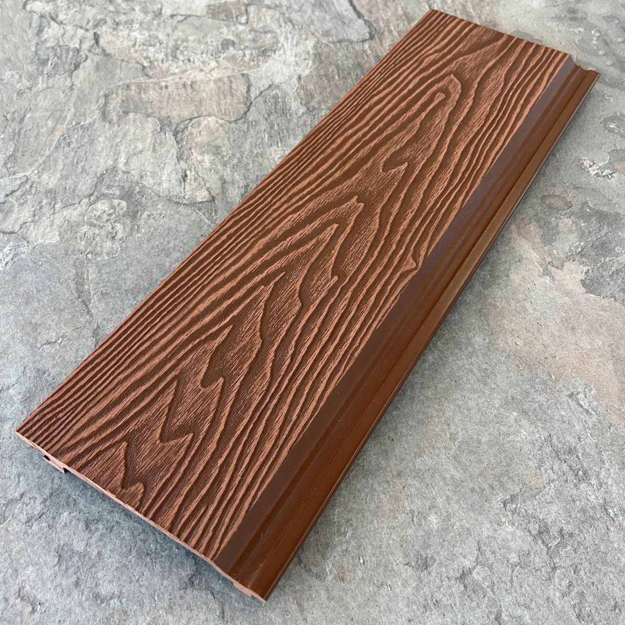 Фасадная панель EasyDecking Вуд-Икс 156х21х3010 Коричневый 3D