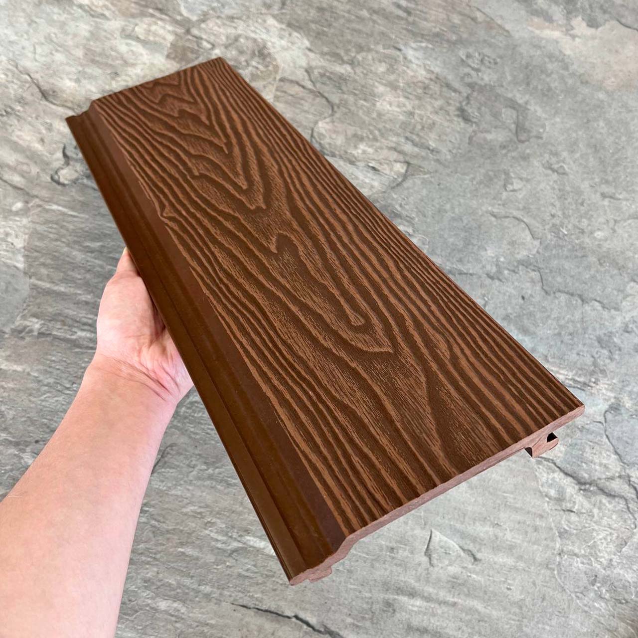 Фасадная панель EasyDecking Вуд-Икс 156х21х3010 Коричневый 3D