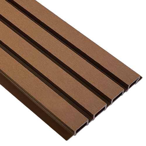 Фасадная реечная панель EasyDecking  Вуд-Икс 219х26х3010 Коричневый Шлифованная