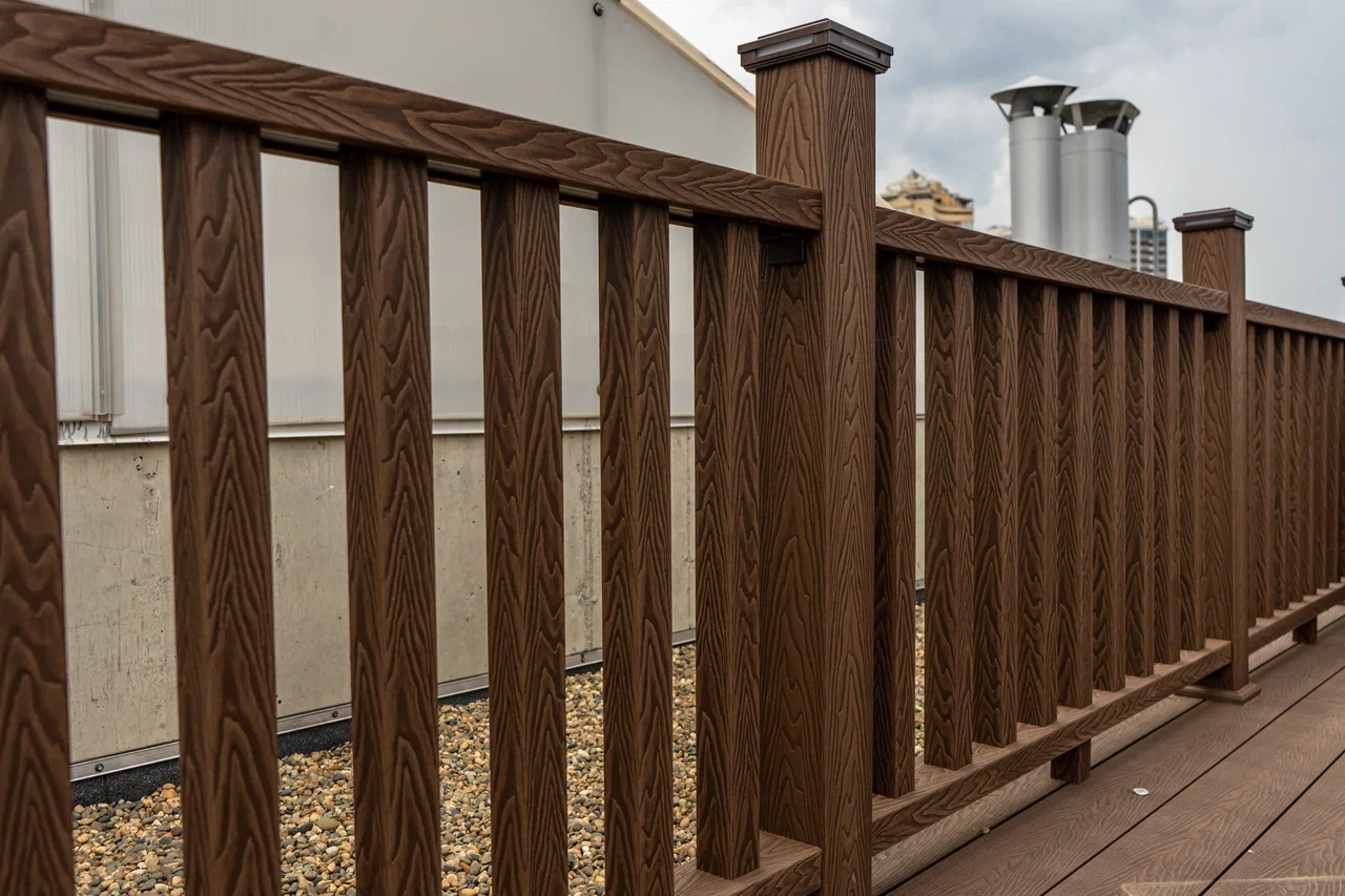 Ограждение из ДПК EasyDecking Вуд-Икс