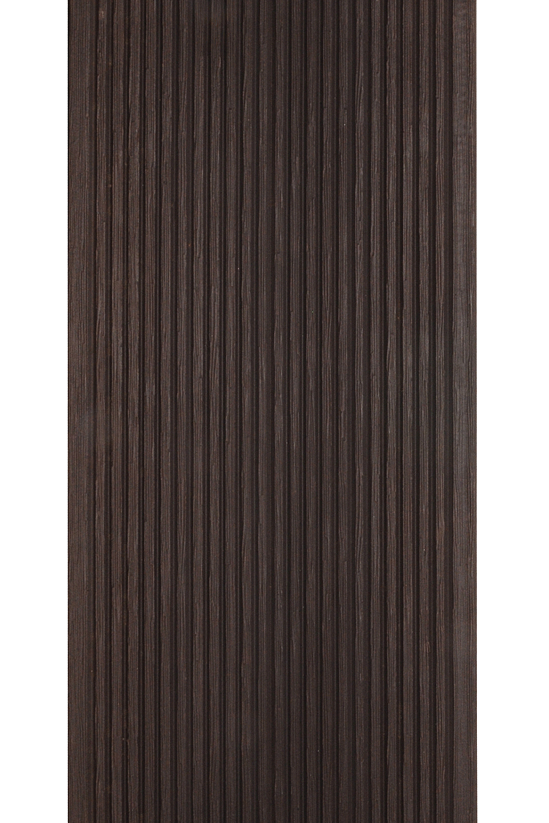 Террасная доска двухсторонняя Polivan (20х140х2900мм) DENPASAR темно-коричневый